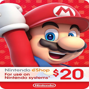 Nintendo eShop $20 US
