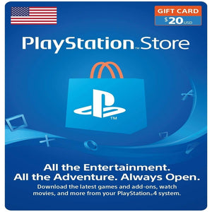 PlayStation Network Card (PSN) 20 $ (USA)