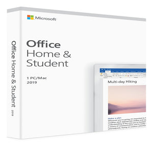 Microsoft Office Home & Student 2019 For Mac / Windows 10