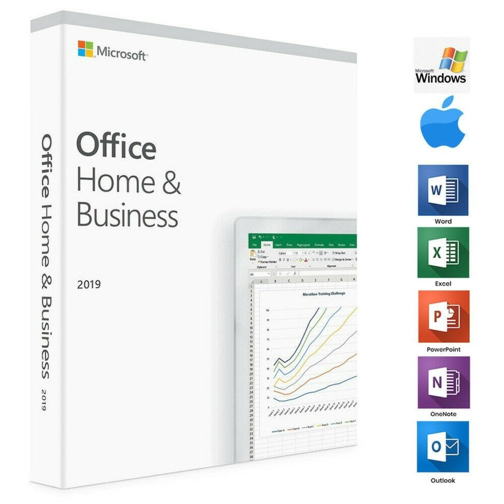 Microsoft Office 2019 Home and Business Mac / Windows 10