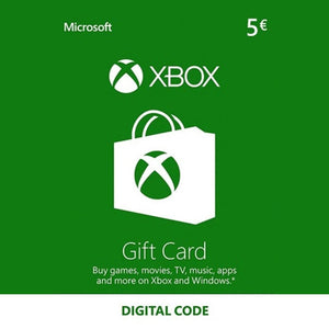 XBOX Live Gift Card 5 EUR Key